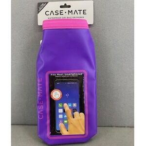 Case Mate Dry Bag 3 L  Purple Cell Phone Protection Water Sports‎ NWT